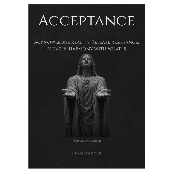 Acceptance Marcus Aurelius
