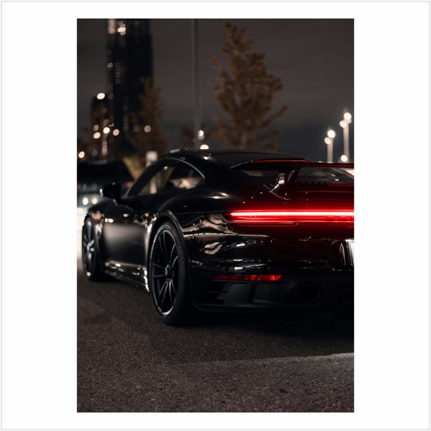 Black Porsche 911