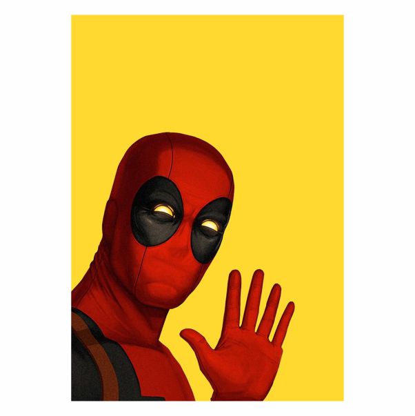 Deadpool Waving