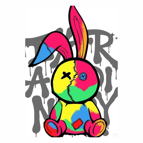 Colourful Bunny