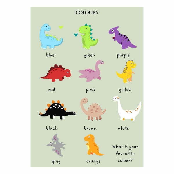 Colours Dinosaurs