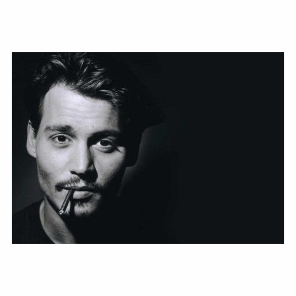 Johnny Depp With Cigar
