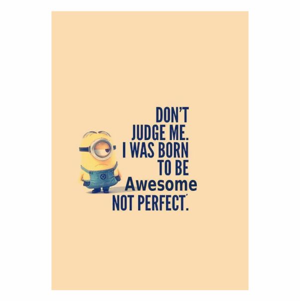 Minion With Quote