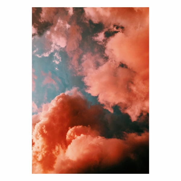 Orange Smoke Of Clouds