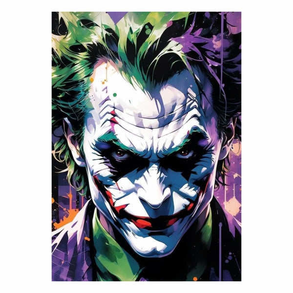 The Joker Up Close