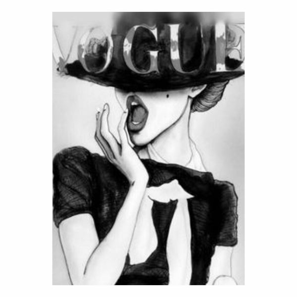 Vogue Balck And White