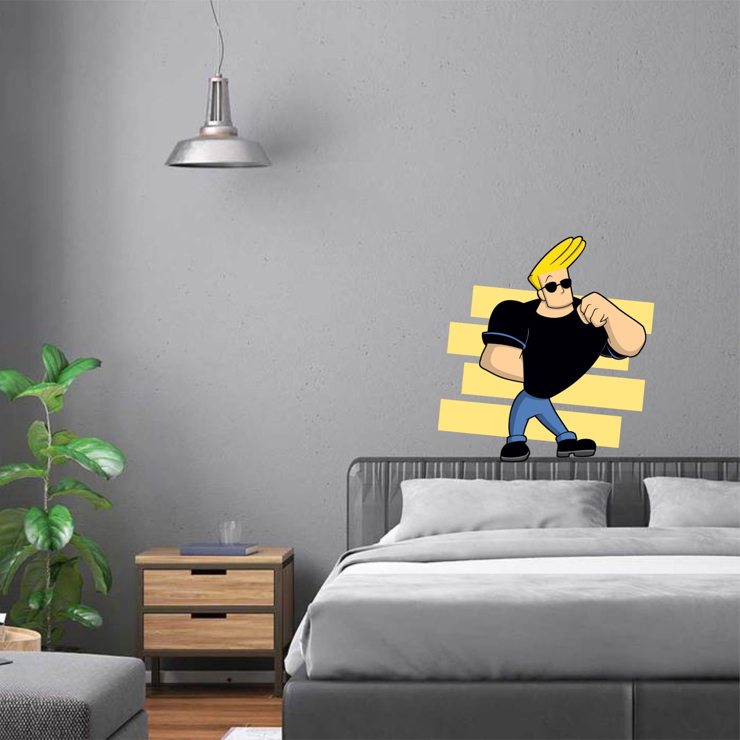 Johnny Bravo Decal/Sticker