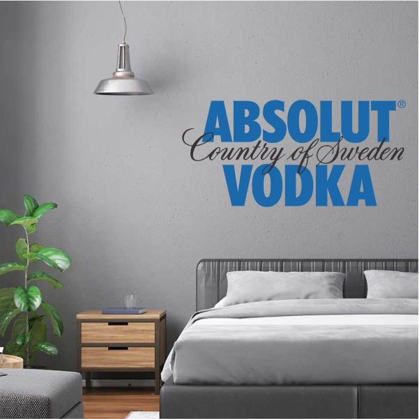 Absolut Vodka Decal