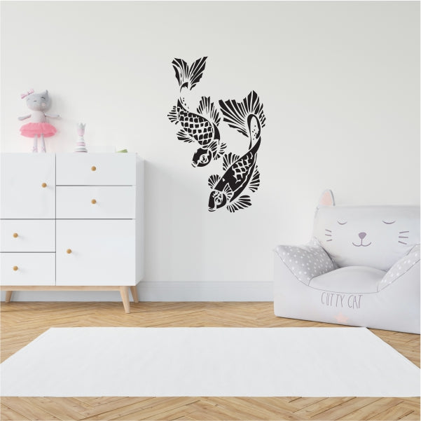 Angel The Koi Fish Decal