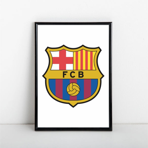 Barcelona FC Logo Poster