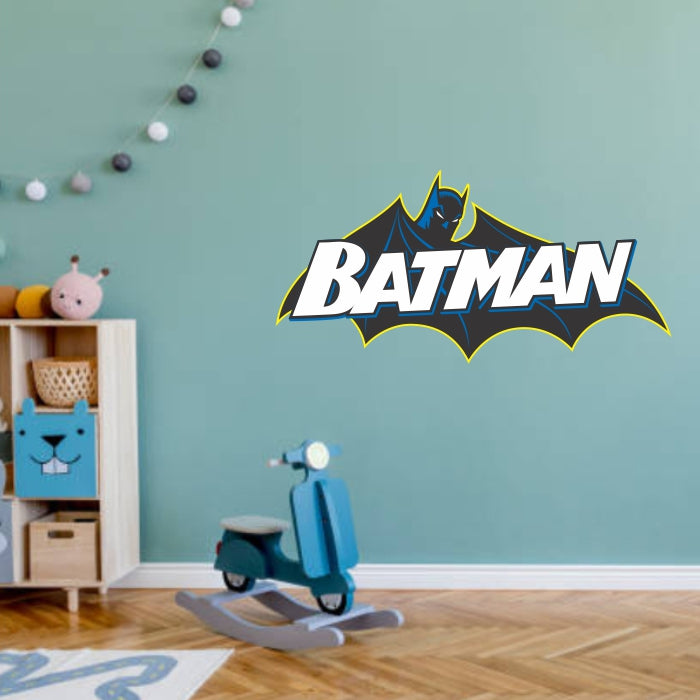 Batman Blue Cape Decal