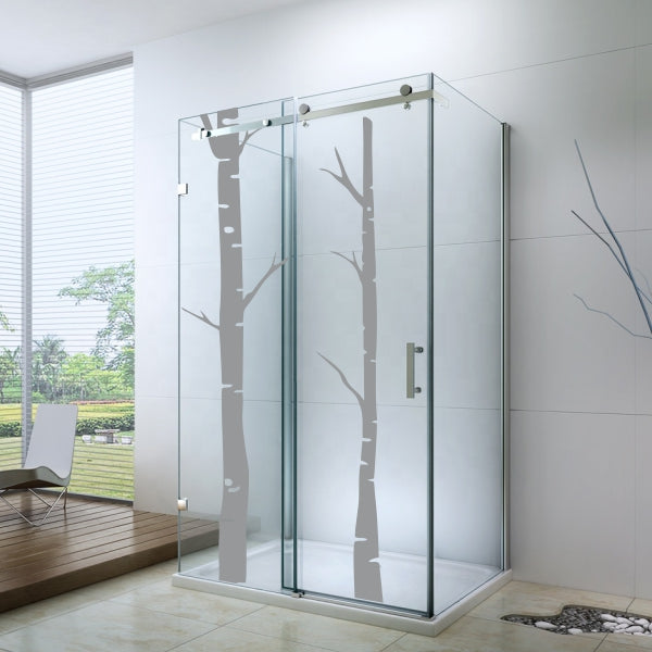 Birch Tree Frosted Decal