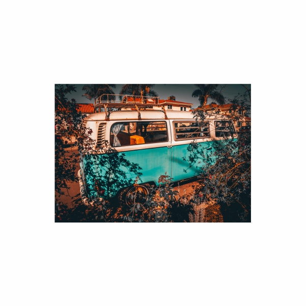 Blue RoadTrip Van - A1 Poster