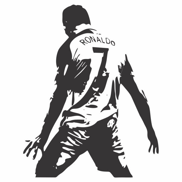 Cristiano Ronaldo Action Decal