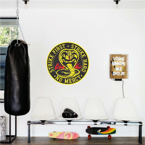 Cobra Kai No Mercy Decal