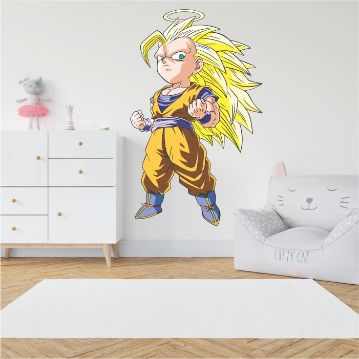 Dragon Ball Z SSJ3 Son Goku Decal