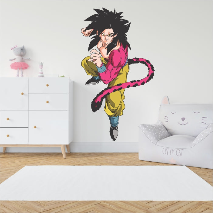 Dragon Ball Z SSJ 4 Son Goku Decal