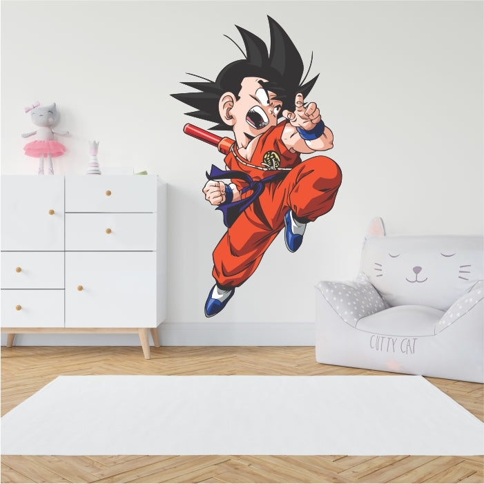 Dragon Ball Z Son Goku Fight Pose Decal