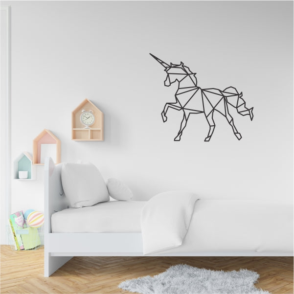 Geometrical Unicorn Decal