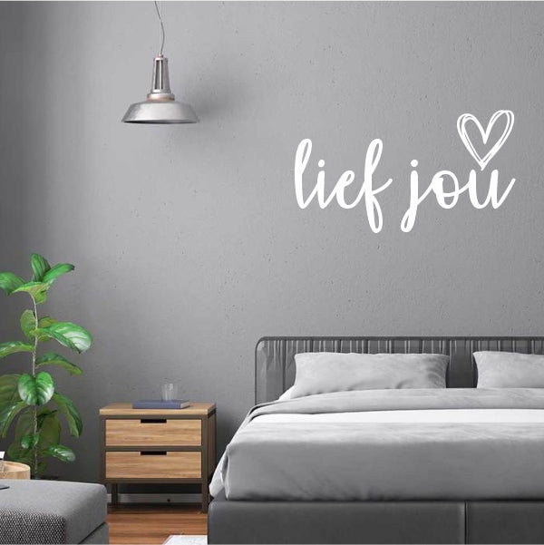 Lief Jou Decal