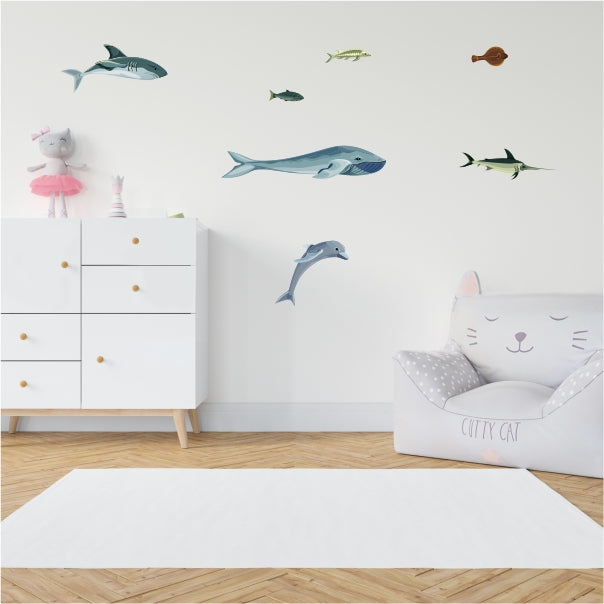 Marine World Decal