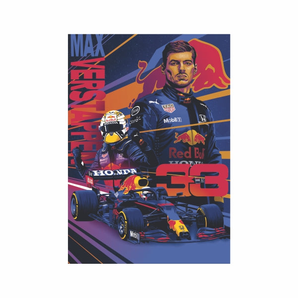 Max Verstappen Redbull Poster