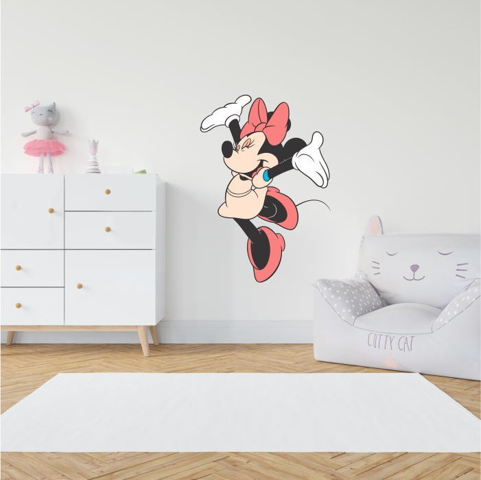 Minnie Jump Celebration Decal