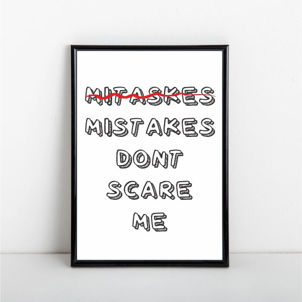 Mistakes Poster