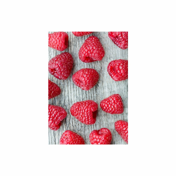 Rasberries Portrait Poster