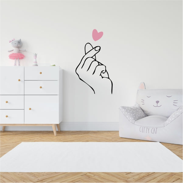 Snapping Fingers Of Love Decal