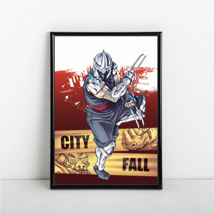 TMNT Master Shredder Poster
