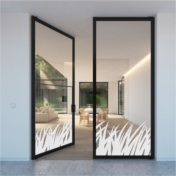 Tall Grass Frosted Decal