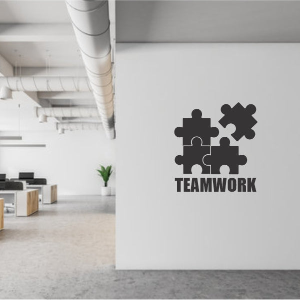 Teamwork Puzzle Decals