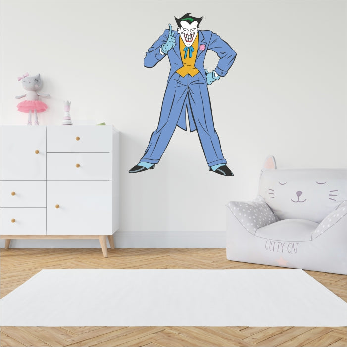 The Joker Pointing Finger Decal