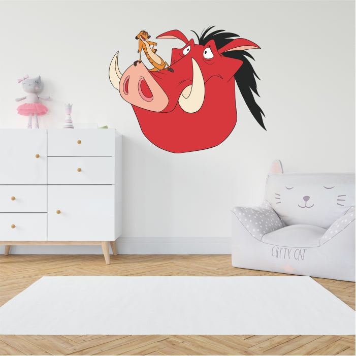 The Lion King Timon And Pumbaa Decal