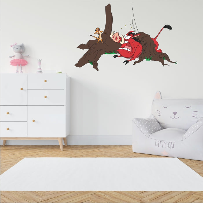 The Lion King Timon And Pumbaa Decal