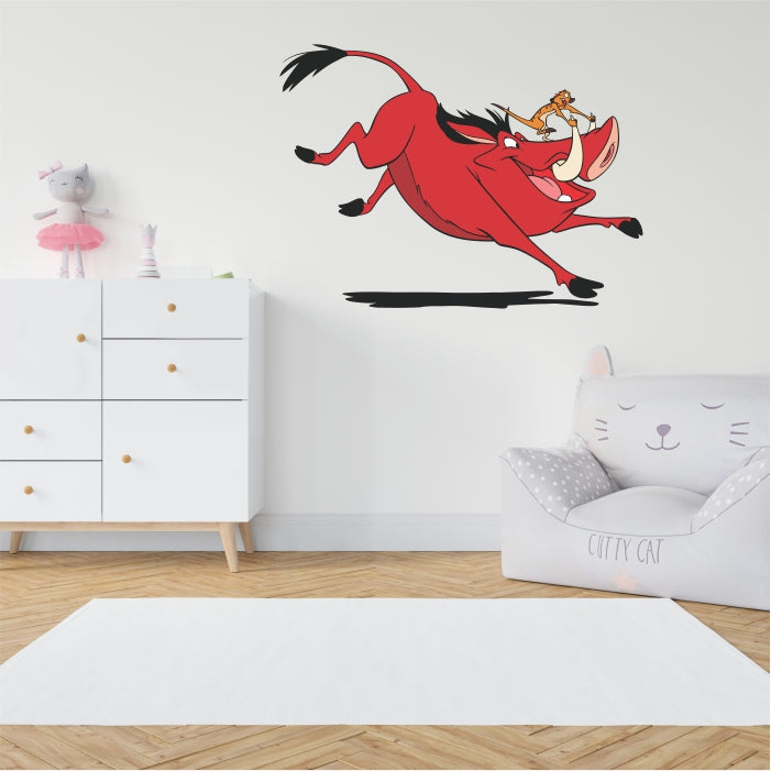 The Lion King Timon And Pumbaa Decal