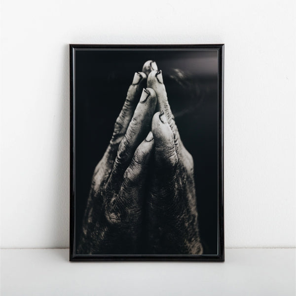 Praying Hands Poster