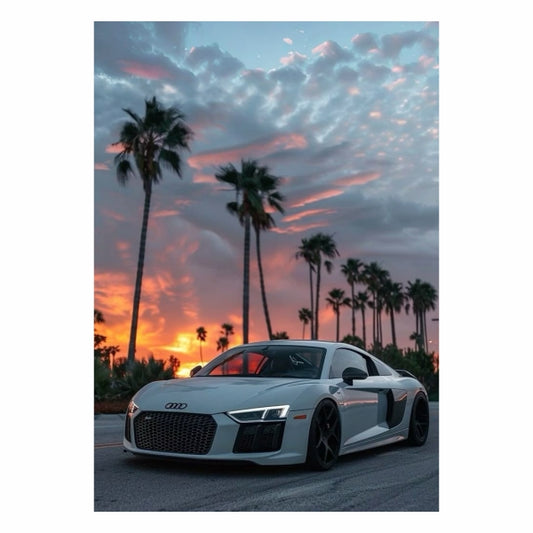 Audi R8 Sunset