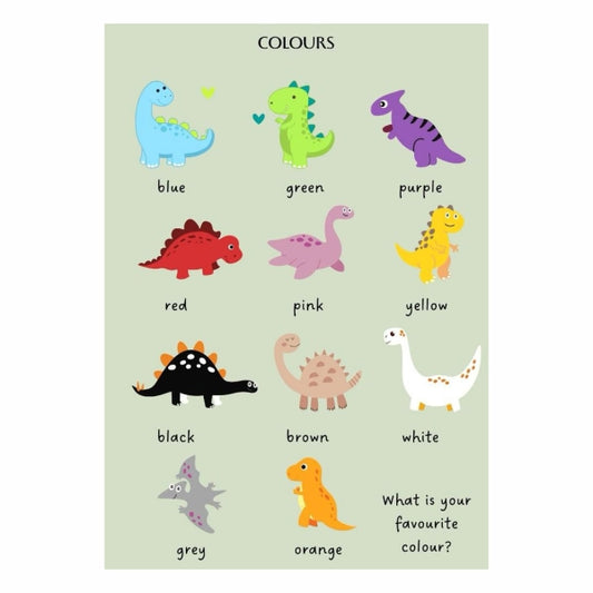 Colours Dinosaurs