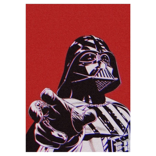 Darth Vader Red Background