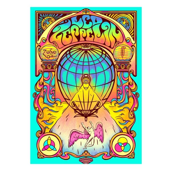 Led Zeppelin Psychedelic