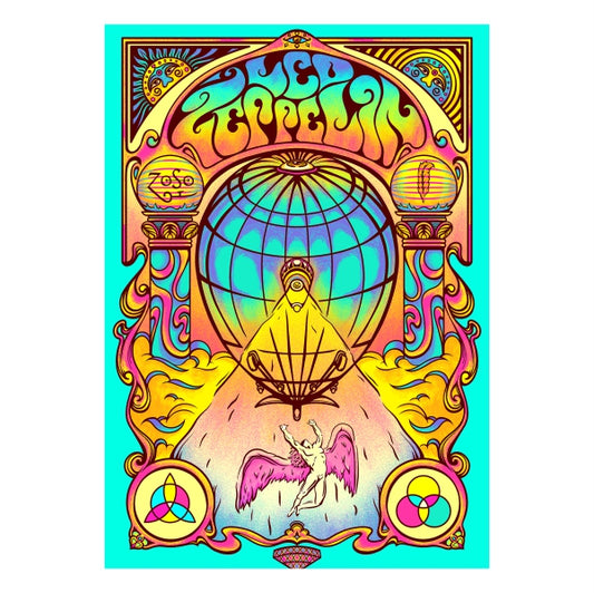 Led Zeppelin Psychedelic