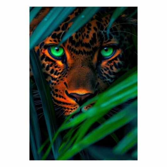 Leopard Green Eyes