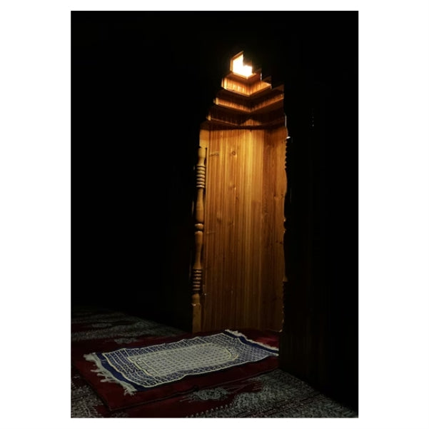 Lighly Lit Salah Corner