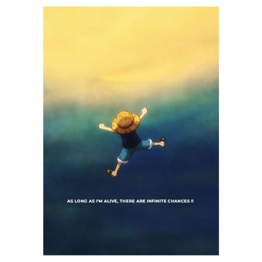 Luffy As Long As I'm Alive Quote