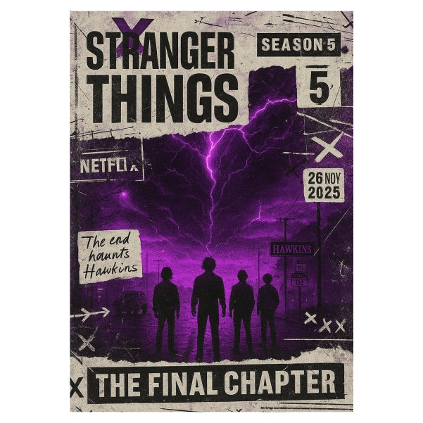 Purple Stranger Things Season 5