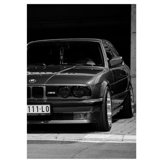 Retro Grey BMW