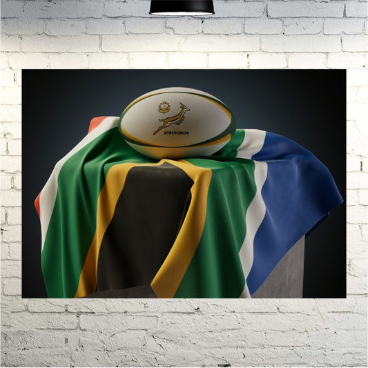 Springbok Rugby Flag