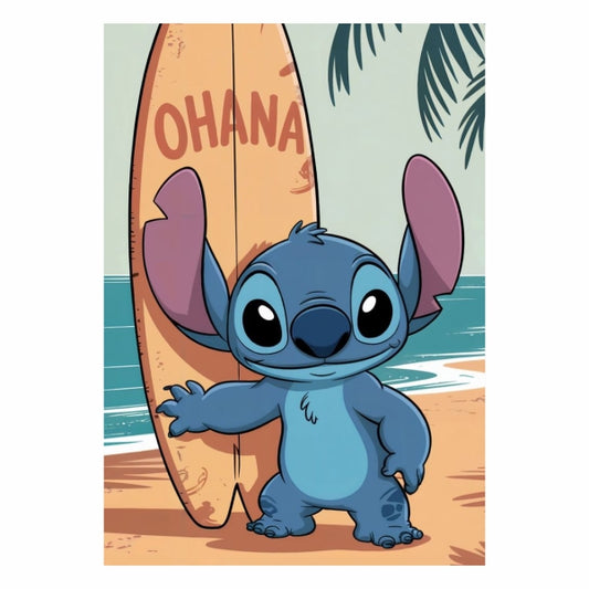 Stitch On Beach
